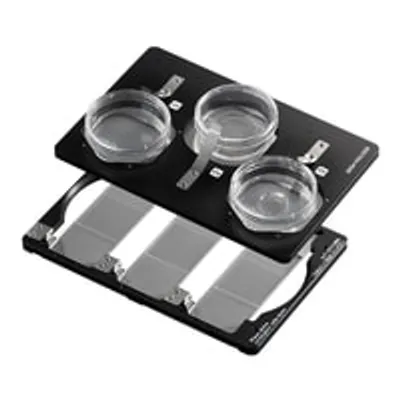 Keyence OP-89157 – Sample holder set (for slides and 35 mm dishes).