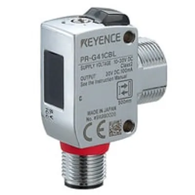 Keyence PR-G61CBD – M18 Threaded type Retro-reflective M12 Connector Type, 4.2 m. Keyence PR-G61CBD – M18 Threaded type Retro-reflective M12 Connector Type, 4.2 m.