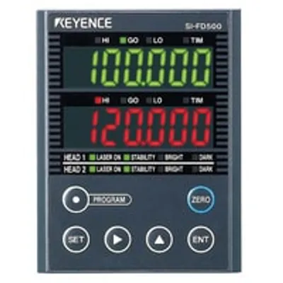Keyence SI-FD500 – Display Panel. . Series: Micro-head Spectral-interference Laser Displacement Meter. Series code: SI-F series Keyence SI-FD500 – Display Panel. . Series: Micro-head Spectral-interference Laser Displacement Meter. Series code: SI-F series