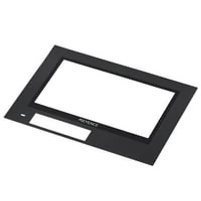 Keyence VT-PW07L – 7" widescreen protective sheet (black, with logo). . Series: Touch Panel Display. Series code: VT5 series Keyence VT-PW07L – 7" widescreen protective sheet (black, with logo). . Series: Touch Panel Display. Series code: VT5 series