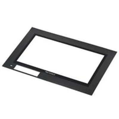 Keyence VT-PW10L – 10" widescreen protective sheet (black, with logo). . Series: Touch Panel Display. Series code: VT5 series Keyence VT-PW10L – 10" widescreen protective sheet (black, with logo). . Series: Touch Panel Display. Series code: VT5 series