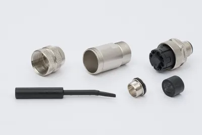 Kuka 158798 – Connector, M12, D-cod. 4p male Kuka 158798 – Connector, M12, D-cod. 4p male