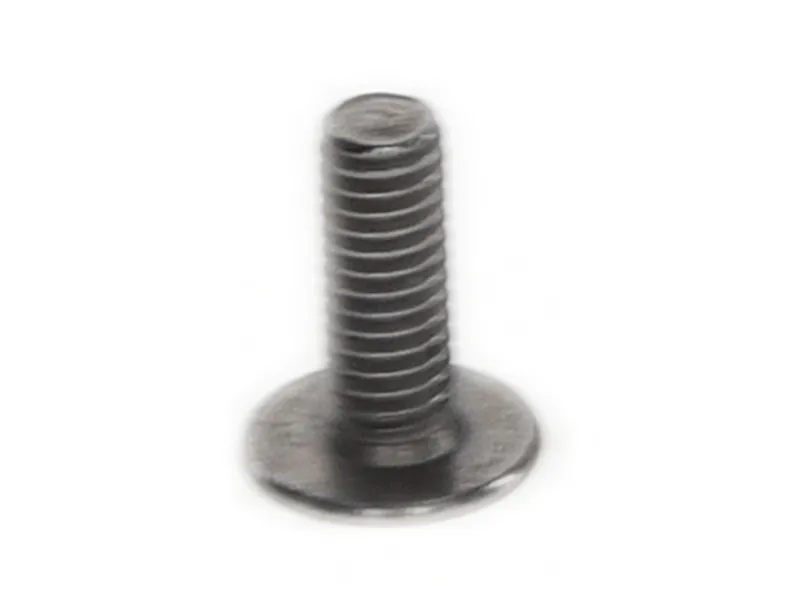 Screw, slotted round head, collar, M3x8 — photo 4 of 18