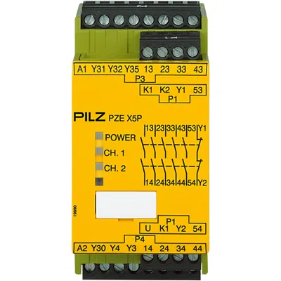 Pilz 777150 – PZE X5P 24VDC 5n/o 2so