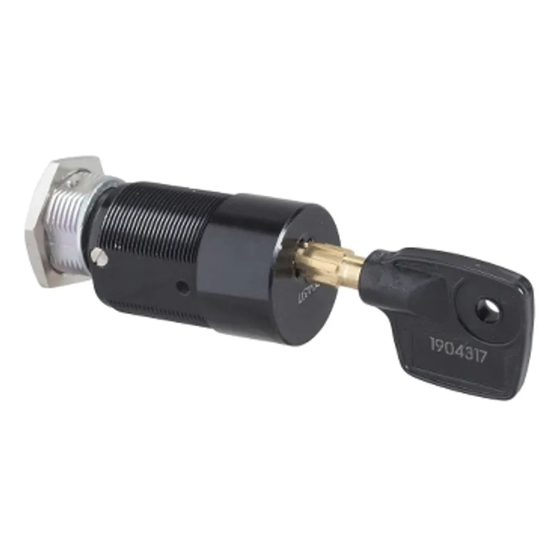 Keylock Ronis 1351B.500, set of 2 parts,keylock adapter not included, 1 key only