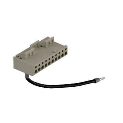 Schneider Electric ABE7BV10 – Connection sub-base accessory - snap-on terminal block - 10 screw terminals