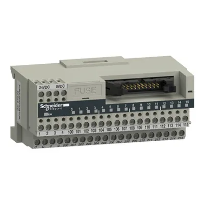 Schneider Electric ABE7H16C21 – Passive connection sub-base ABE7 - 16 inputs or outputs - Led