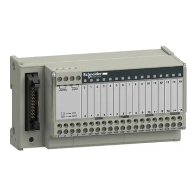 Schneider Electric ABE7H16R11 – Passive connection sub-base ABE7 - 16 inputs or outputs - Led