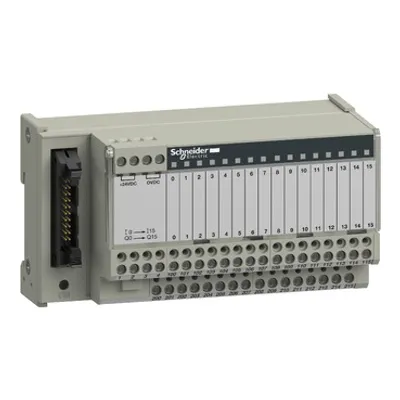 Schneider Electric ABE7H16R21 – Passive connection sub-base ABE7 - 16 inputs or outputs - Led