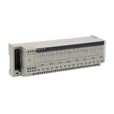 Schneider Electric ABE7H16S43 – Passive connection sub-base ABE7 - 16 inputs - fuses - Led - isolator