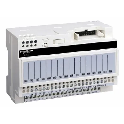 Schneider Electric ABE7P16T111 – Sub-base for plug-in relay ABE7 - 16 channels - relay 5 mm