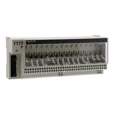 Schneider Electric ABE7P16T210 – Sub-base for plug-in relay ABE7 - 16 channels - relay 10 mm