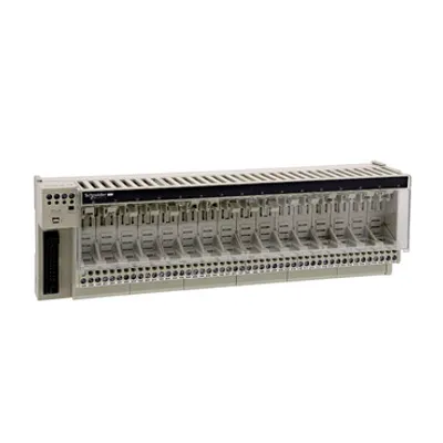 Schneider Electric ABE7P16T330 – Sub-base for plug-in relay ABE7 - 16 channels - relay 12.5 mm
