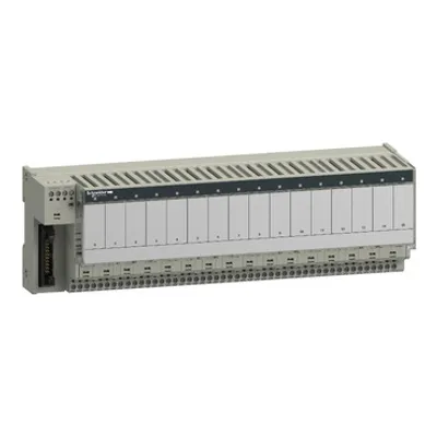 Schneider Electric ABE7P16T334 – Sub-base for plug-in relay ABE7 - 16 channels - fuses - relay 12.5 mm