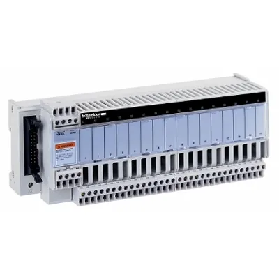 Schneider Electric ABE7R08S111 – Sub-base - soldered electromechanical relays ABE7 - 8 channels - relay 5 mm