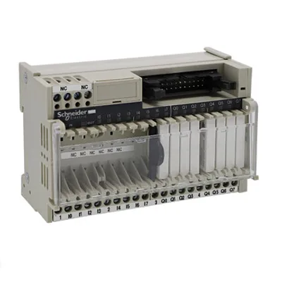 Schneider Electric ABE7R16M111 – Sub-base with plug-in electromechanical relay ABE7, 16 channels, relay 5 mm
