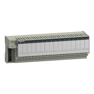 Schneider Electric ABE7R16T330 – Sub-base with plug-in electromechanical relay ABE7 - 16 channels - relay 12.5 mm