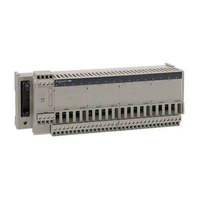 Schneider Electric ABE7S16E2M0 – Sub-base - soldered solid state output relay ABE7 - 16 inputs - 230 V AC