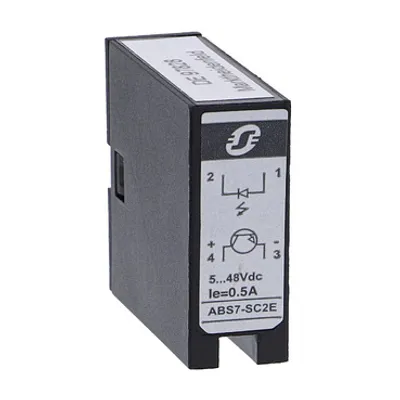 Schneider Electric ABS7SC2E – Plug-in solid state relay - 10 mm - output - 5..48 V DC - 0.5 A