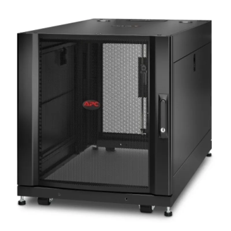 APC NetShelter SX, Server Rack Enclosure, 12U, Black, 658H x 600W x 1070D mm — photo 1 of 3