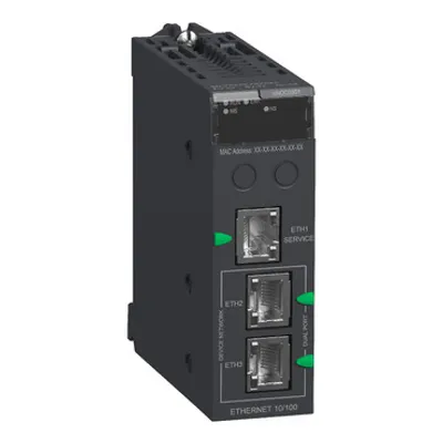 Schneider Electric BMENOC0301 – Network module, Modicon M580, Ethernet IP/Modbus TCP