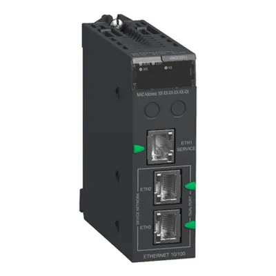 Schneider Electric BMENOC0311 – Network module, Modicon M580, FactoryCast Ethernet