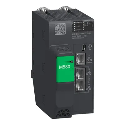 Schneider Electric BMEP584020 – Standalone processor, Modicon M580, 16MB, 125 Ethernet devices, 8 local IO racks of 4096 digital, 1024 analog