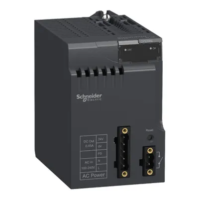 power supply module, Modicon X80, 100 to 240V AC, 20W