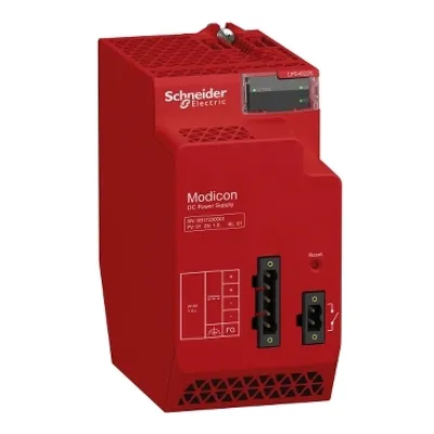 redundant power supply module, Modicon X80, 24 to 48V DC, safety