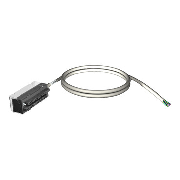 cord set, Modicon X80, 40-way terminal, one end flying leads, 5m