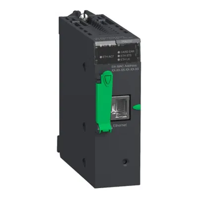 peripheral remote IO adaptor module, Modicon X80, max 1024 discrete with 256 analog IO, Ethernet