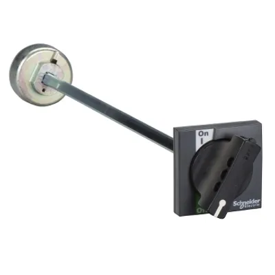 Schneider Electric LV431050 – Extended rotary handle, Compact INS/INV 250, IP55, IK07, black handle, front control