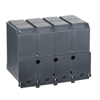 Schneider Electric LV438337 – Terminal shield, ComPacT NSX400/630 NA DC PV, 4P, upstream, parallel connection of poles