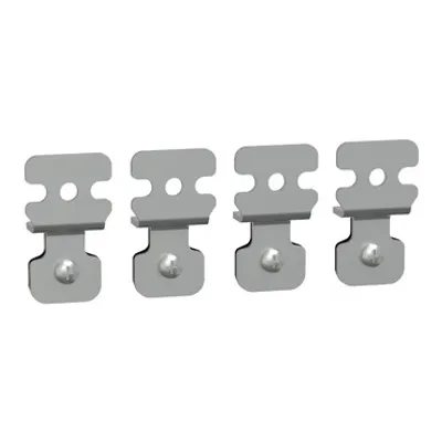 Schneider Electric NSYAEFPFSB – Set of 4 wall fixing lugs, made of steel. For PanelSeT SBM boxes