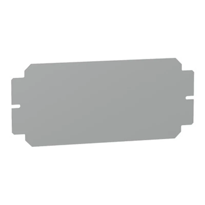 Plain mounting plate H150xW300mm made of galvanised sheet steel — photo 1 of 2