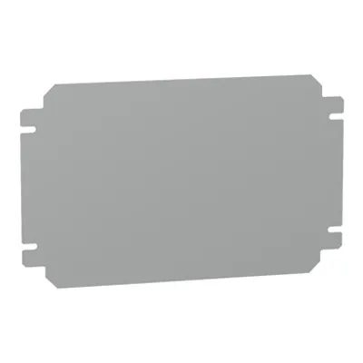 Schneider Electric NSYMM23SB – Plain mounting plate H200xW300mm made of galvanised sheet steel