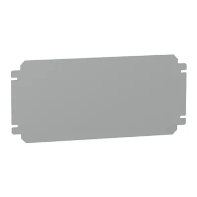 Schneider Electric NSYMM24SB – Plain mounting plate H200xW400mm made of galvanised sheet steel