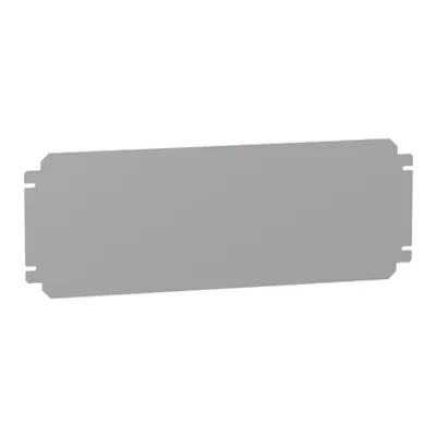 Schneider Electric NSYMM25SB – Plain mounting plate H200xW500mm made of galvanised sheet steel