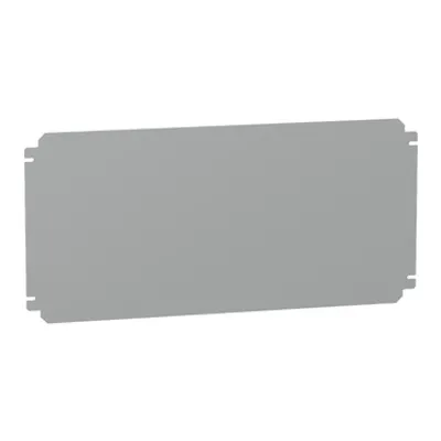 Schneider Electric NSYMM36SB – Plain mounting plate H300xW600mm made of galvanised sheet steel