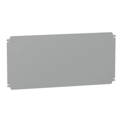 Schneider Electric NSYMM48SB – Plain mounting plate H400xW800mm made of galvanised sheet steel