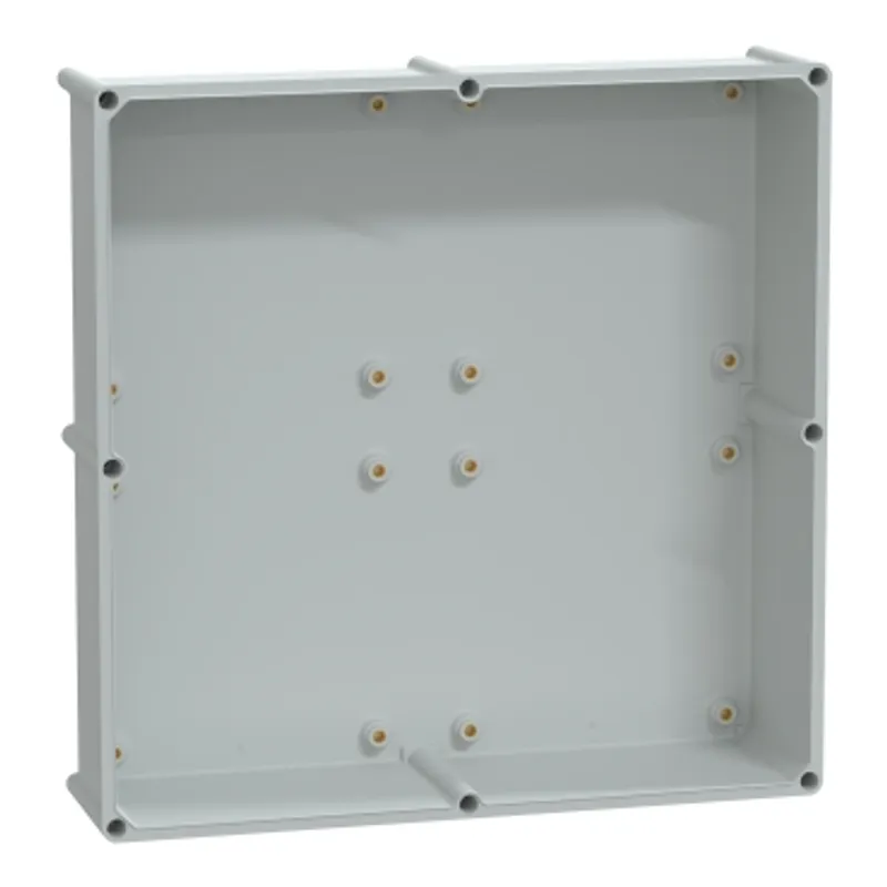PLS box, polyester rear, opaque PC cover IP66 54x54x18cm — photo 3 of 4