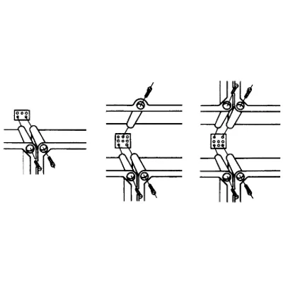 Schneider Electric NSYPS4C27 – Wall fixing and union of 3or4 PLS boxes