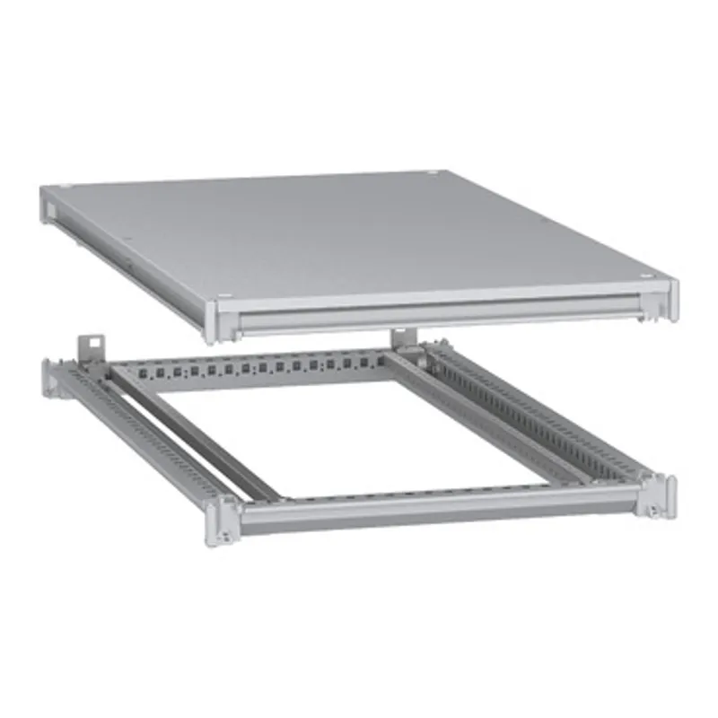 Schneider Electric NSYSFNC610 – Bottom and top frame, PanelSeT SFN, for electrical enclosure W600 D1000mm, roof included — photo 1 of 7