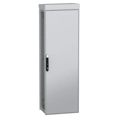 Schneider Electric NSYSFNHD18640 – Outdoor floor standing modular electrical enclosure;PanelSeT SFN;decarbonized steel;1800X600X400mm;IP55;RAL7035