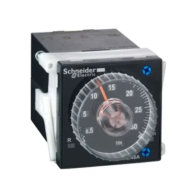 Schneider Electric RE48ATM12MW – Multifunction relay, Harmony Timer Relays, 5A, 2CO, 0.02s...300h, on delay, 24...240V AC DC