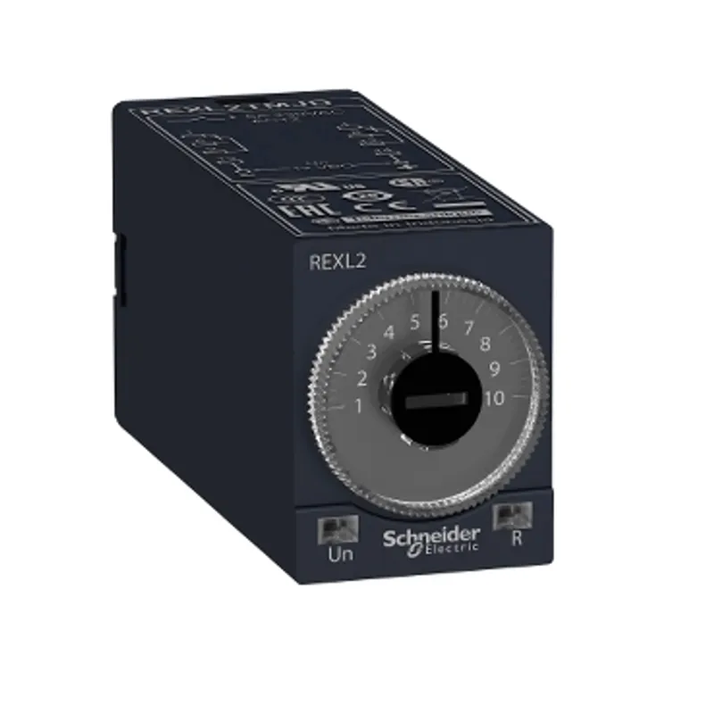 single function relay, Harmony Timer Relays, 5A, 2CO, 0.1s..100h, on delay, 230V AC — photo 1 of 12