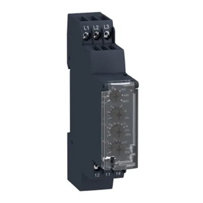 Schneider Electric RM17UB310 – Voltage control relay, Harmony Control Relays, 5A, 1CO, 208...480V AC