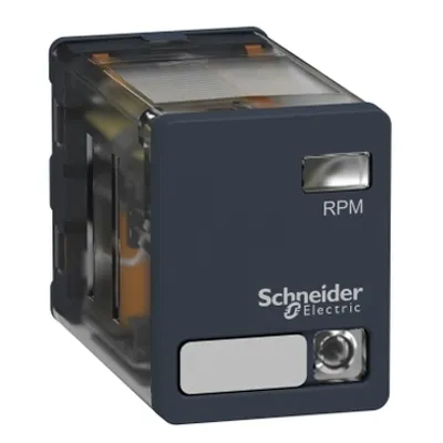 Plug In Relay, Harmony Relay, power, 15A at 277VAC, 2CO contacts, 24VAC 50/60HZ coil, LED