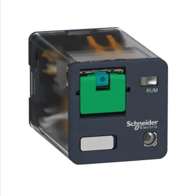 universal plug in relay, Harmony Electromechanical Relays, 10A, 3CO, with LED, lockable test button, 125V DC