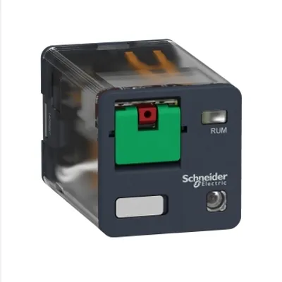 universal plug in relay, Harmony Electromechanical Relays, 10A, 3CO, with LED, lockable test but to n, 230V AC
